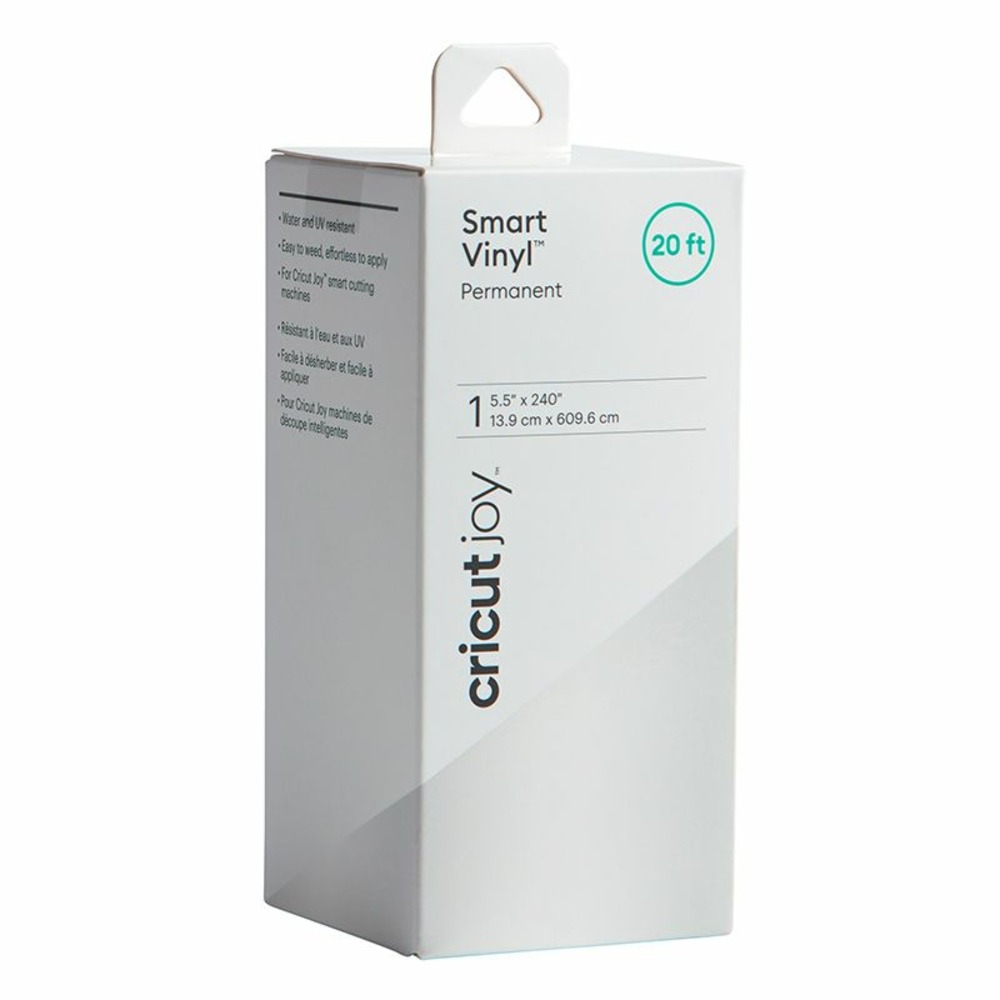 Vinyle permanent blanc 304,8 x 13,9 cm - cricut joy