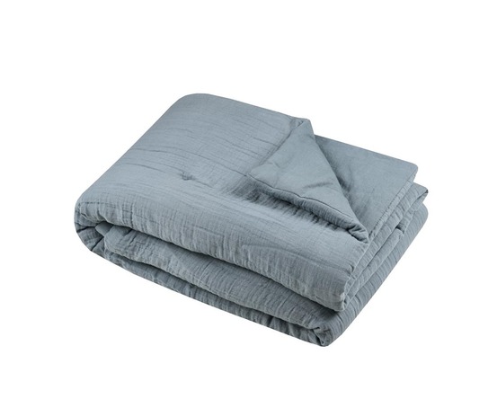 Plaid ou edredon en gaze de coton pop color