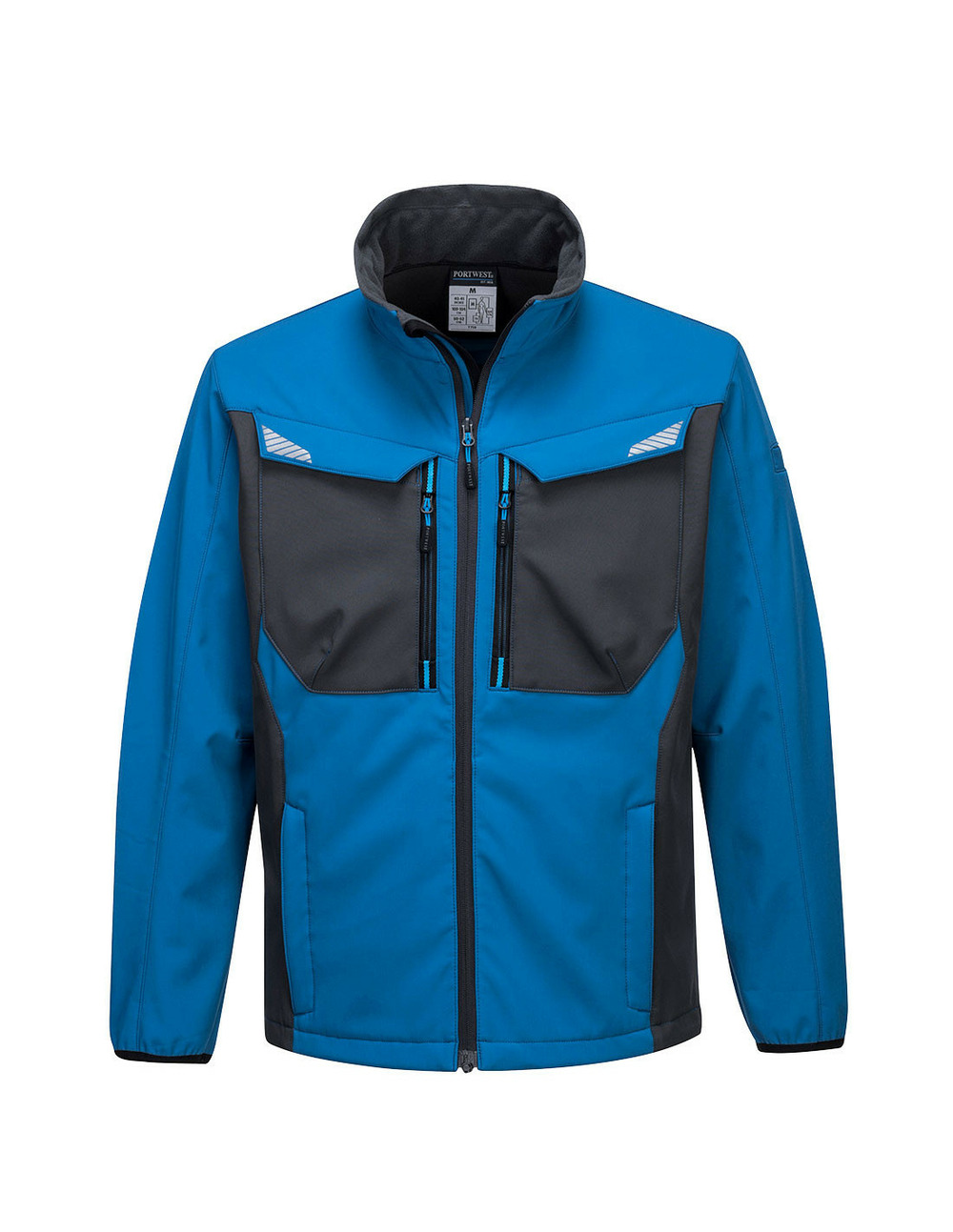 Softshell wx3 couleur : bleu persan taille l - portwest