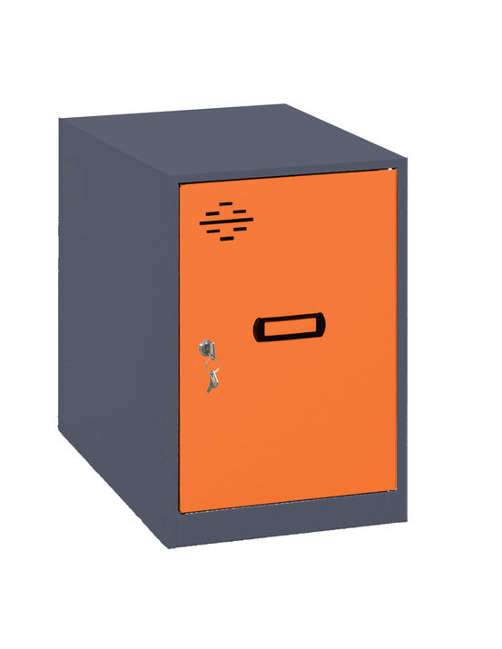 Casier-armoire simonlocker dism. Mini 475x300x500 mm ant/oranr antracite/orange 475x300x500 - simonrack