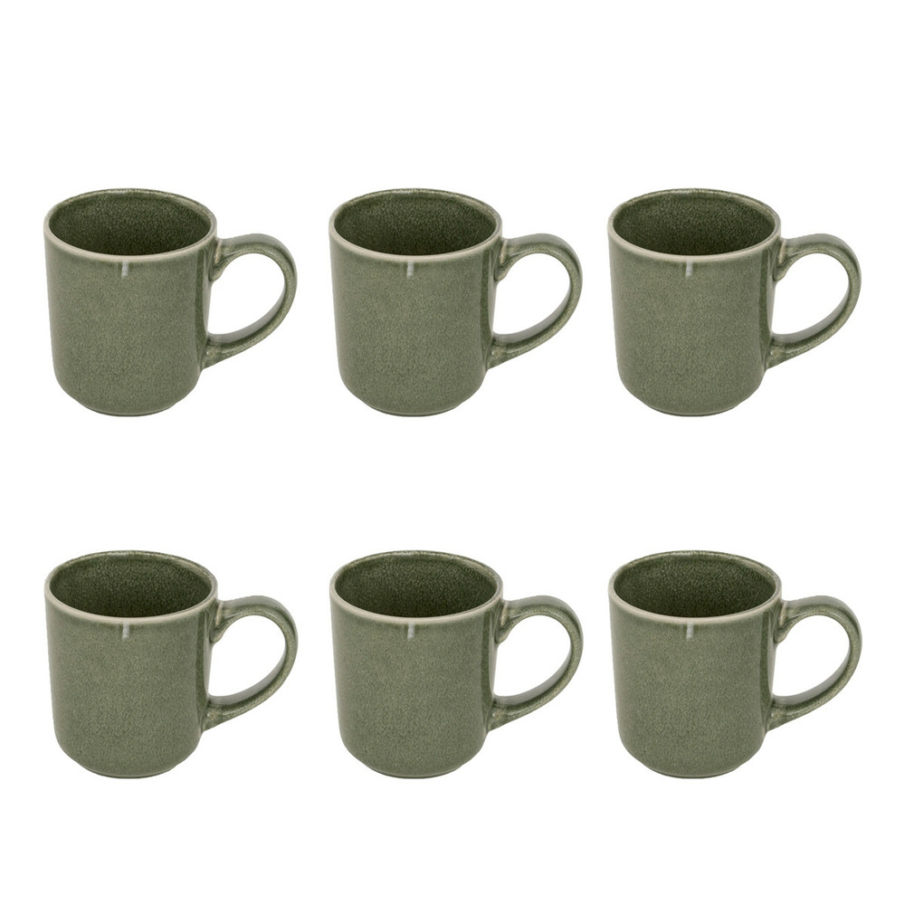 Lot de 6 mugs 