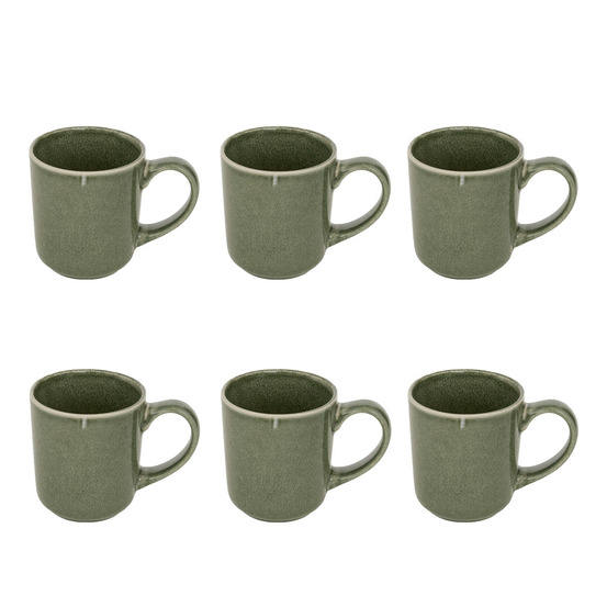 Lot de 6 mugs