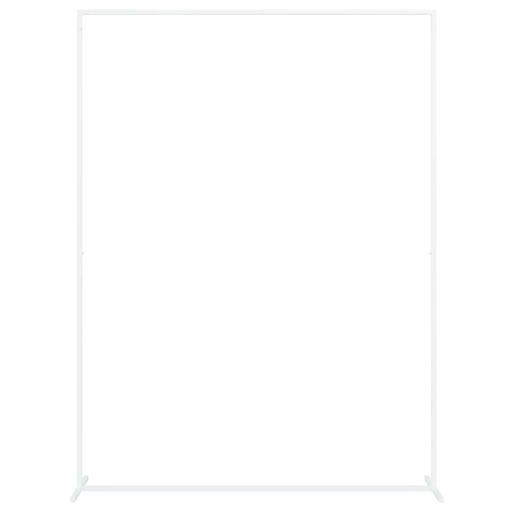 Arche de mariage blanc 150 x 49,5 x 200 cm acier