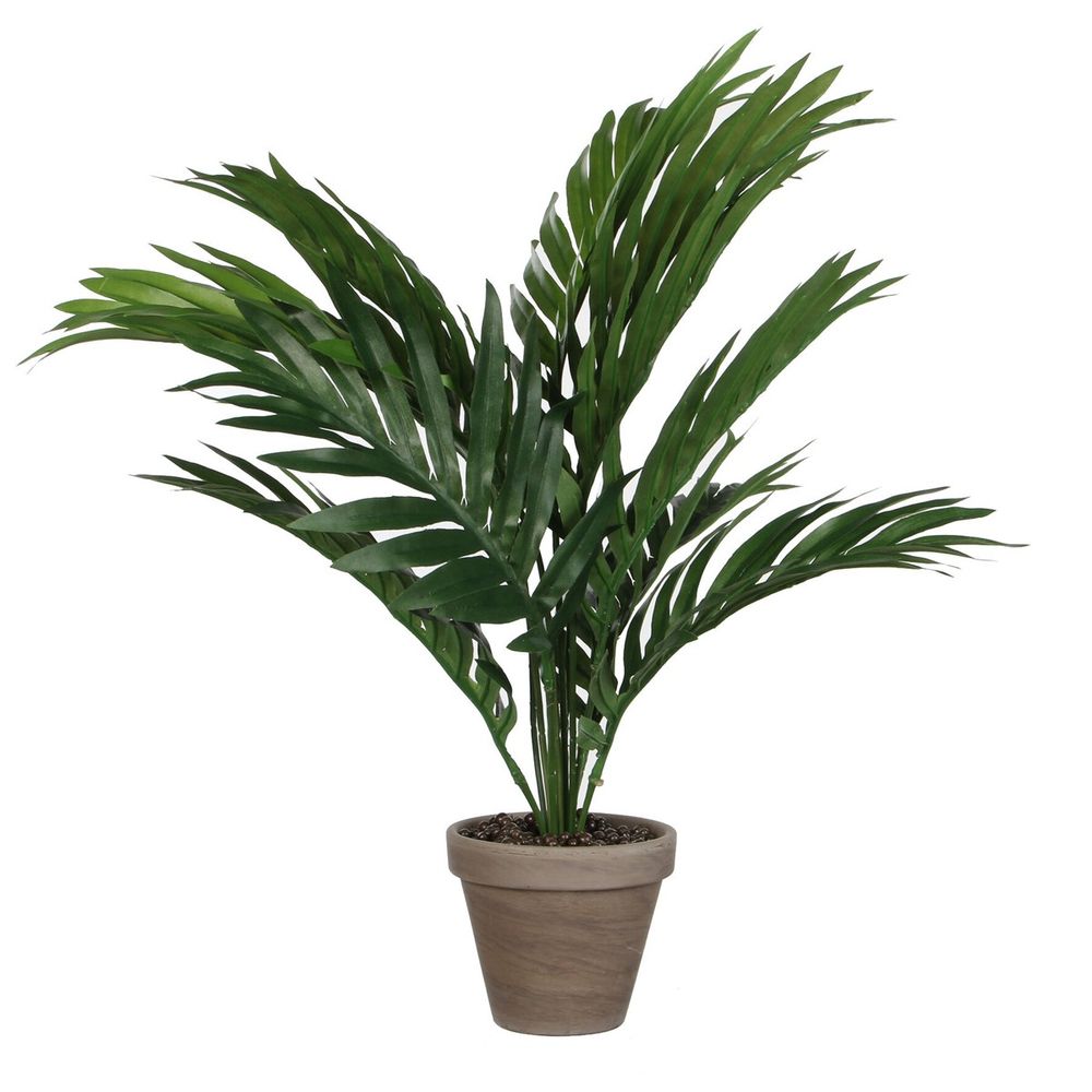 Plante artificielle areca palm h45x60cm - vert