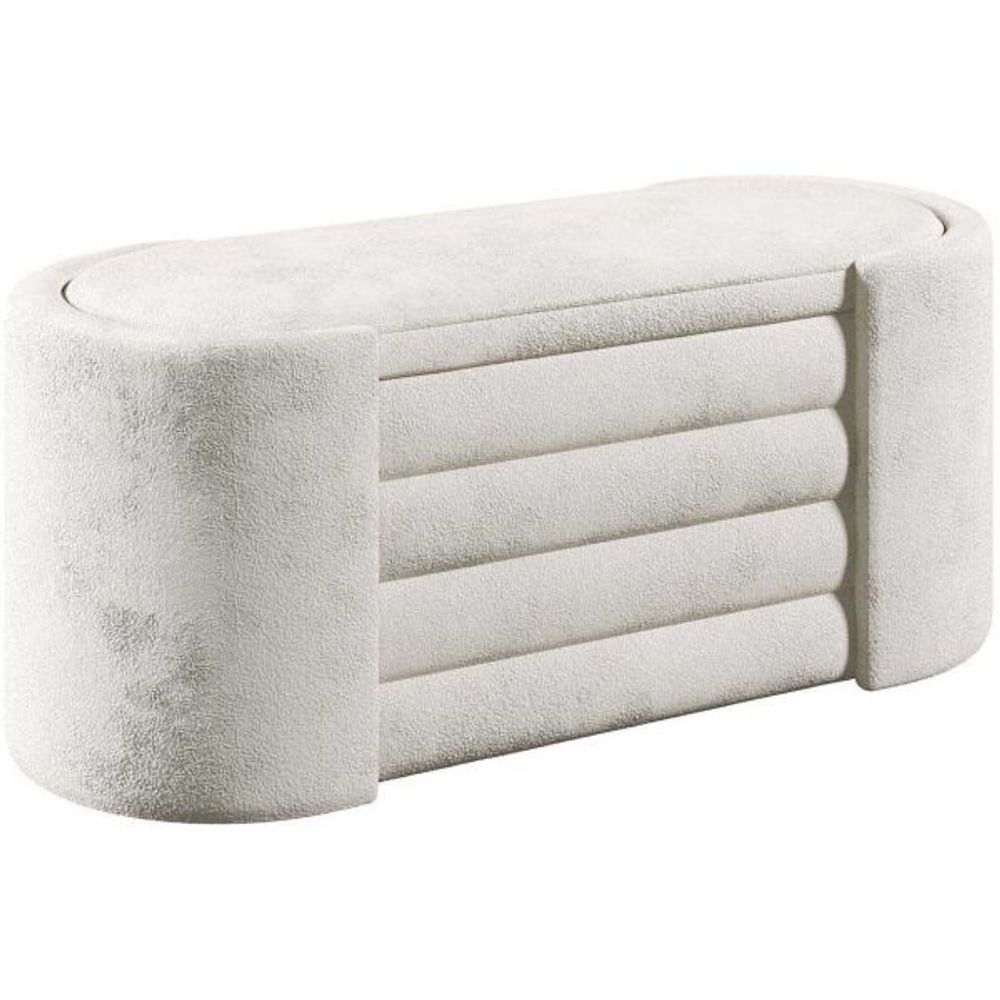 Pouf coffre de rangement rosa boxed