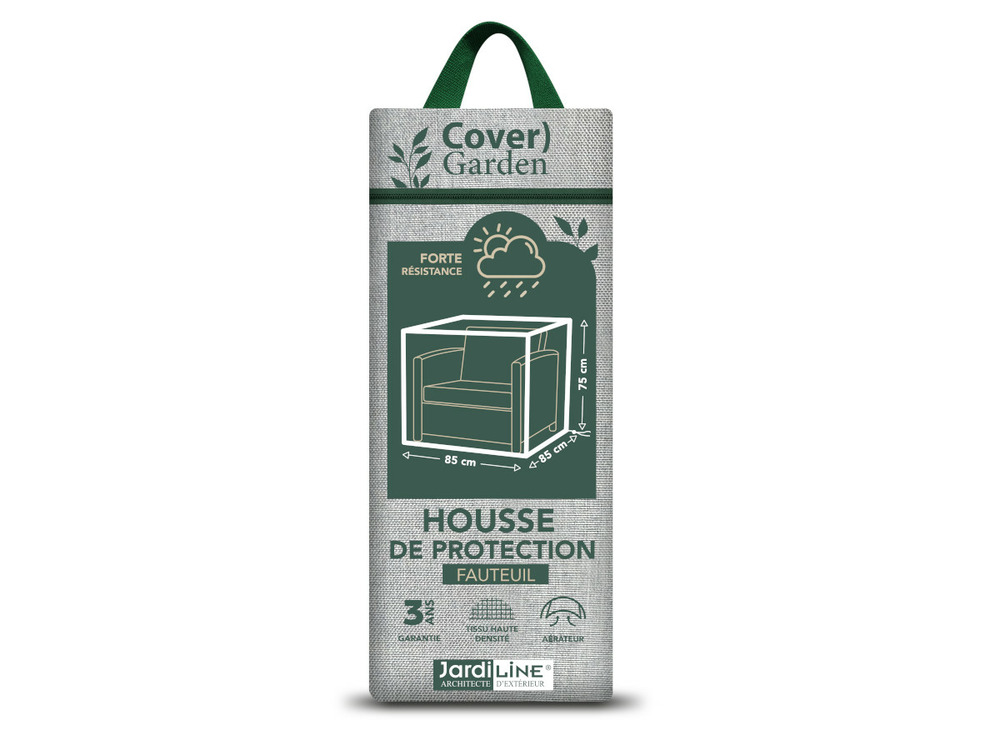 Housse de protection cover garden pour fauteuil de jardin - 85 x 85 x 70 cm
