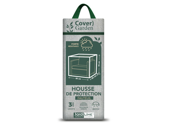 Housse de protection cover garden pour fauteuil de jardin - 85 x 85 x 70 cm
