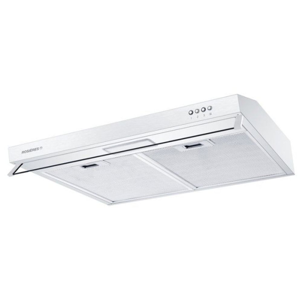 Hotte aspirante casquette - rhc638/1rb - 3 vitesses - l 60cm - blanc