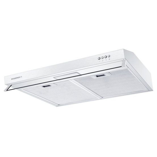 Hotte aspirante casquette - rhc638/1rb - 3 vitesses - l 60cm - blanc