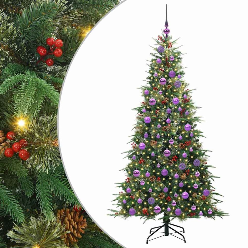 Sapin de noël artificiel à branches articulées vert 180 cm