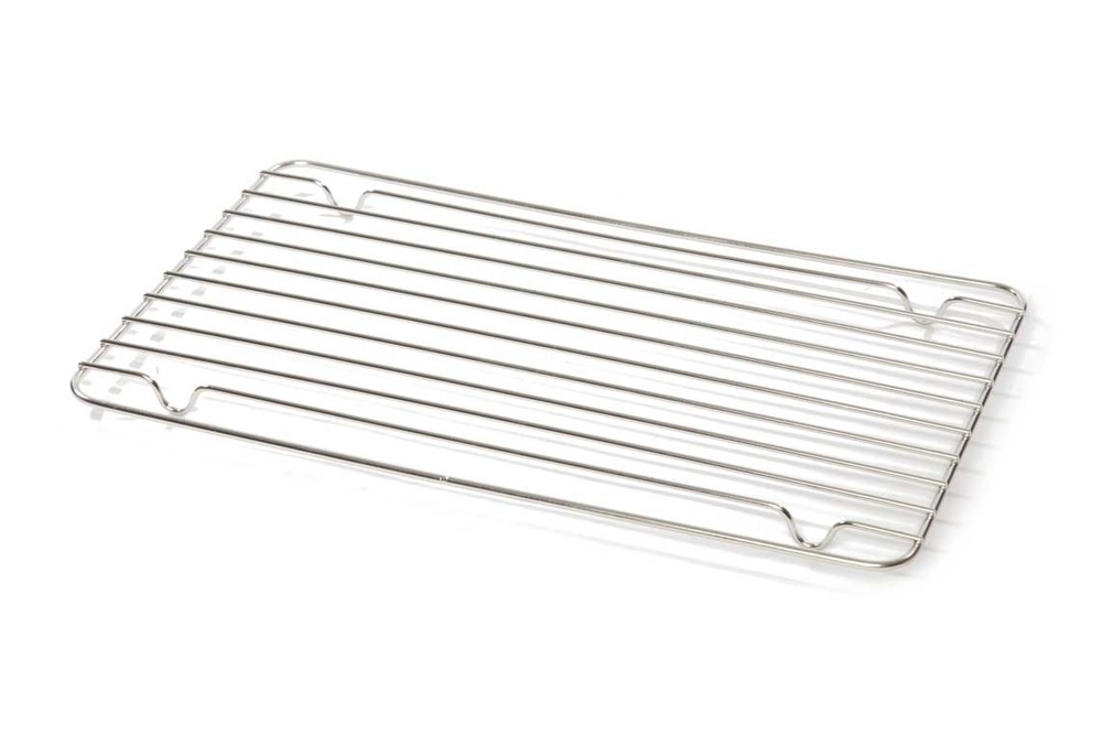 Grille fond de plat inox - 36x22 cm - matériel chr pro