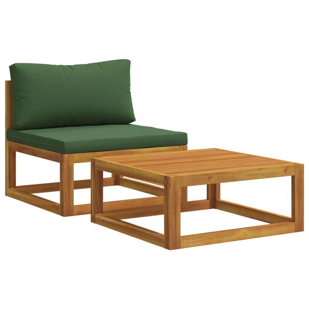 Ensemble de canapé modulable avec coussins 2 pc