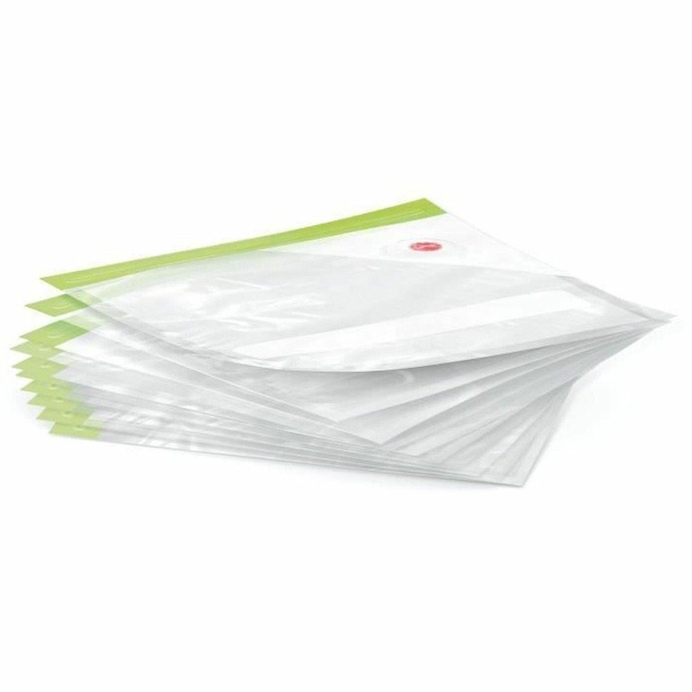 3 sacs de congélation 1,2 l - fermeture à glissière sous vide