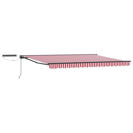 Auvent rétractable électrique 5 × 3,5 m