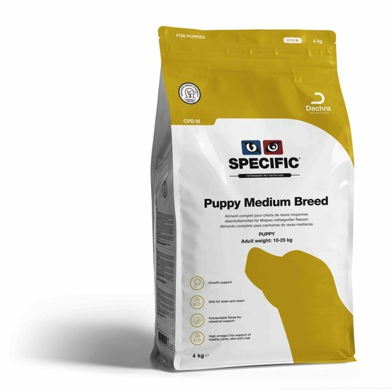 Croquettes chien cpd-m puppy medium breed - specific 4 kg