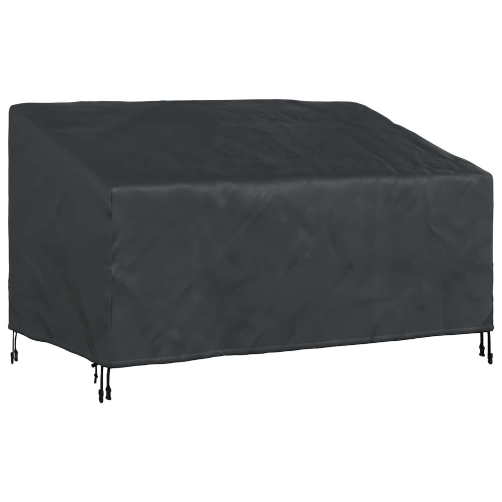 Housse de banc de jardin 160 x 100 x 61 / 89 cm tissu oxford 210d