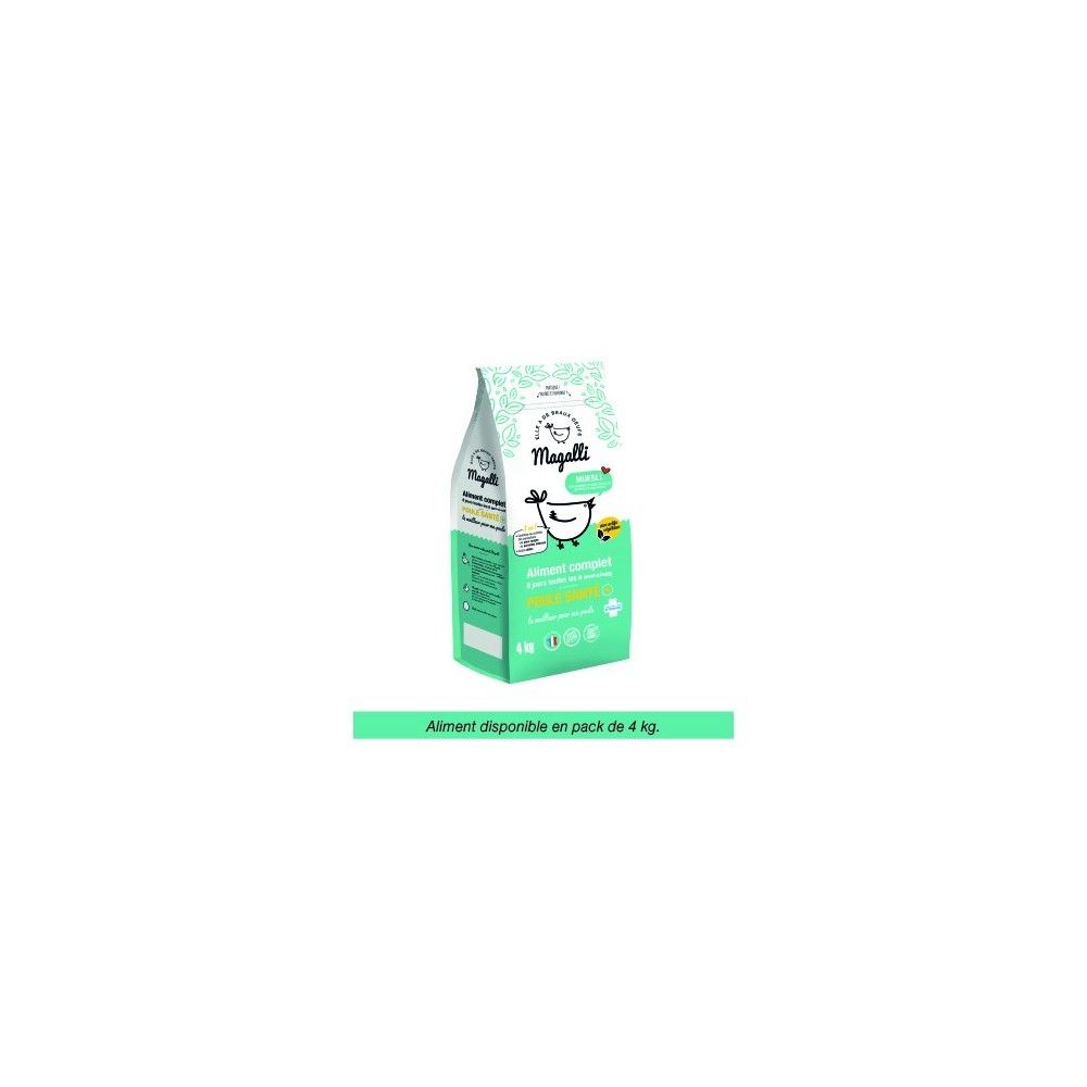 Magalli poules pondeuses santé+ - oeufs et vitalité 4 kg