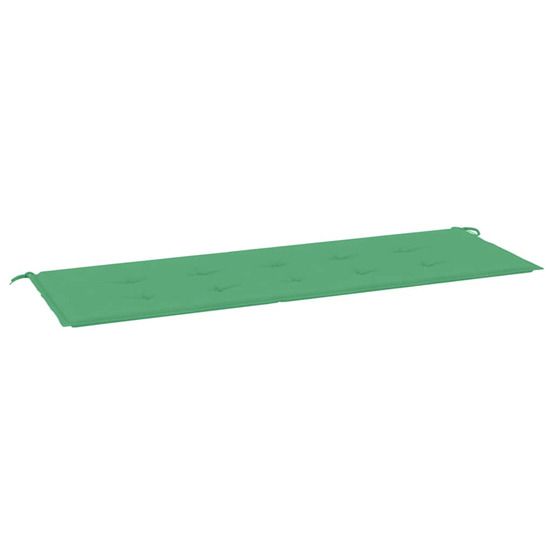 Coussin de banc de jardin vert 150x50x3 cm tissu oxford