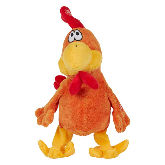 Peluche animée coq
