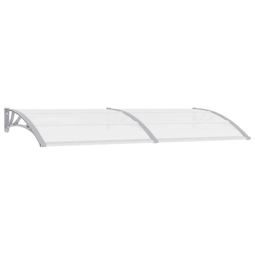 AUVENT DE PORTE GRIS ET TRAN 4-(866063)