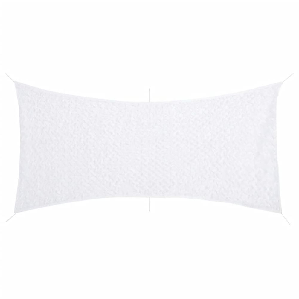 Filet de camouflage avec sac de rangement 410x285 cm blanc