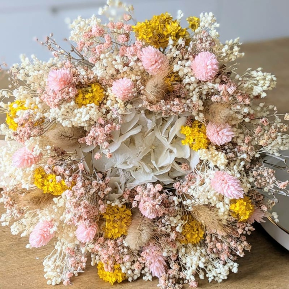 Bouquet de fleurs séchées lucie taille s