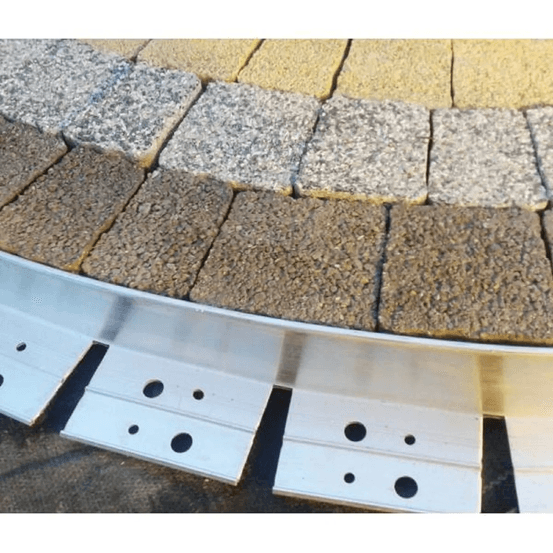 Bordure de jardin en aluminium ultra solide 64mm x 100cm | bordure jardin | bordure jardin metal