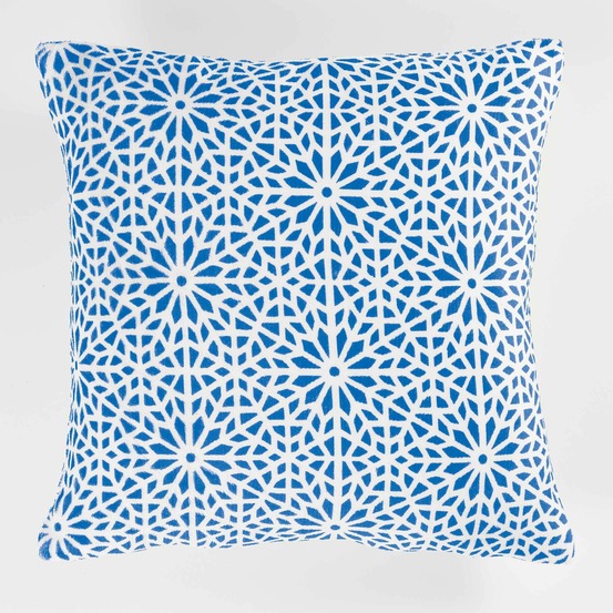 Housse de coussin flanelle collection tunis