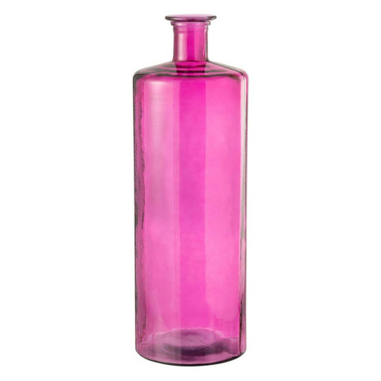 Vase bouteille en verre