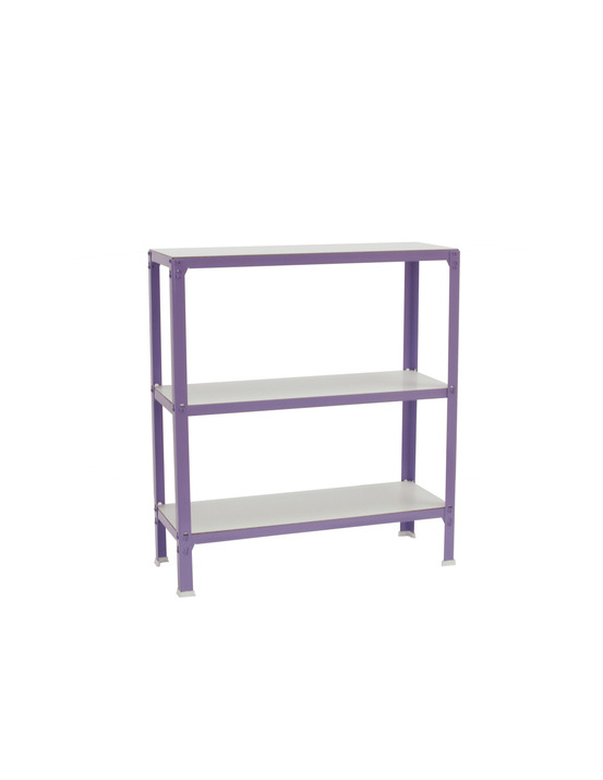 Etagère légère sans vis simonhome click wood mini 3/300 violet/blanc violet/blanc 900x800x300 - simonrack