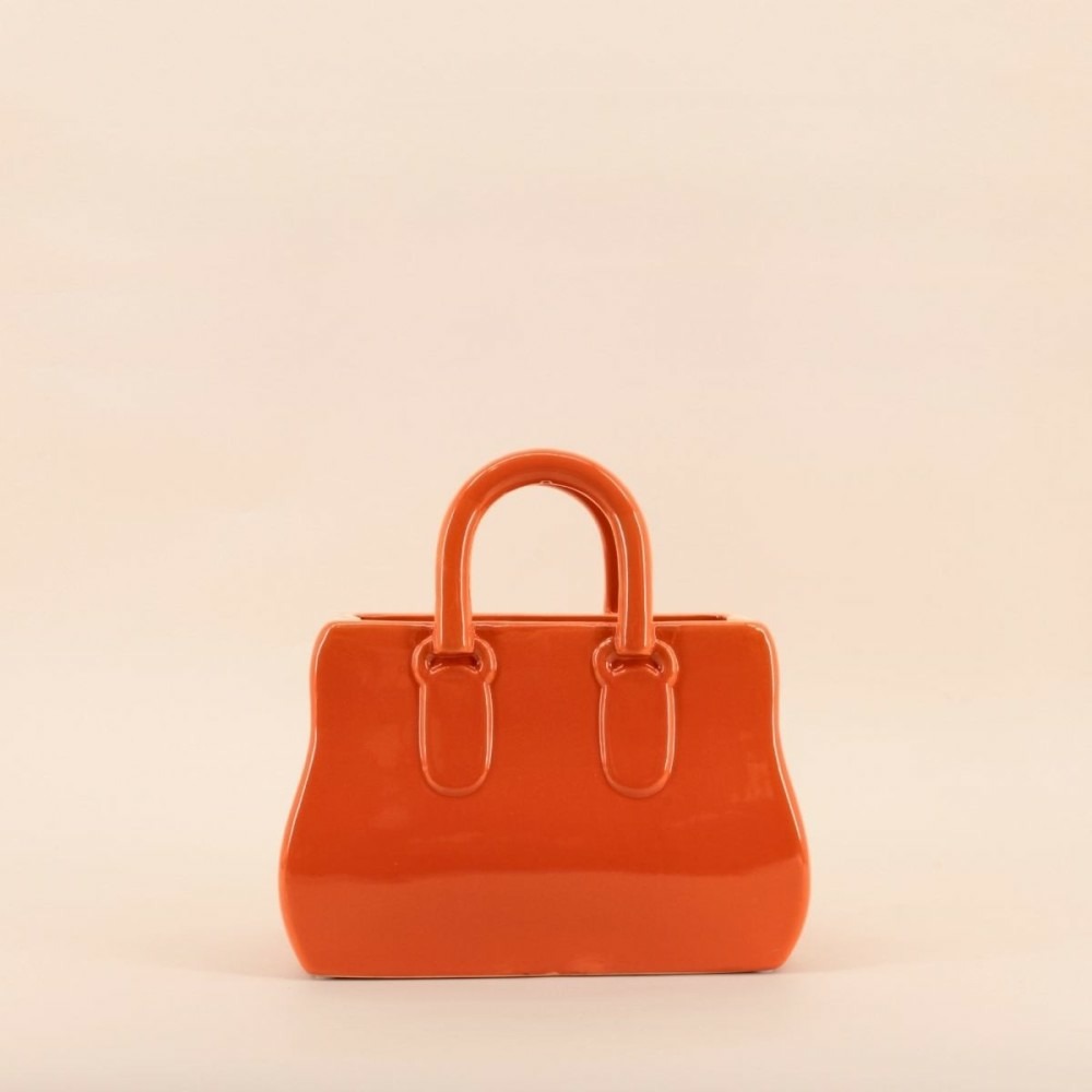Vase sac à main en céramique, h25cm
