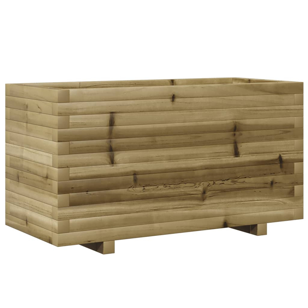 Jardinière d'extérieur 90x40x49,5 cm bois de pin imprégné