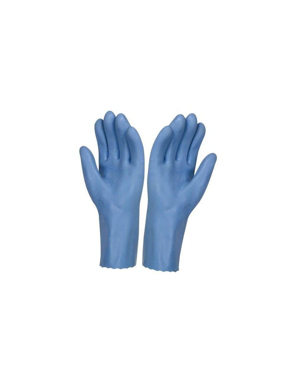 10 gant latex naturel bleu tout enduit s-coton interlock taille8 1-2