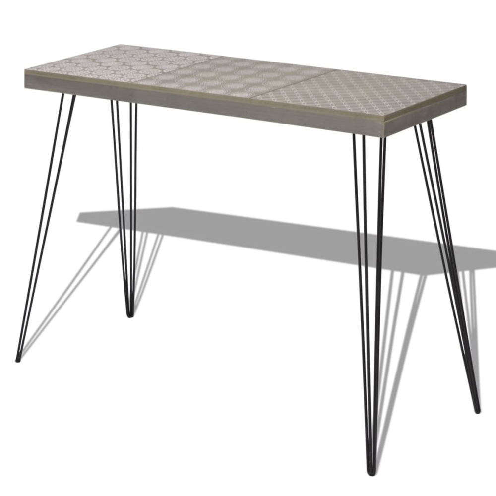 Console 90 x 30 x 71,5 cm Gris