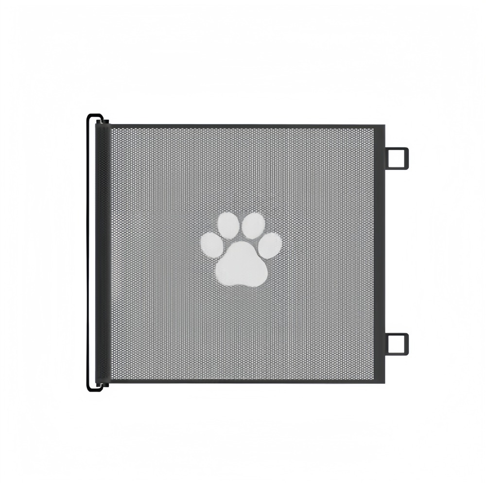 Barrière de protection pliable et portable: filet d'isolement sécuritaire pour chats et chiens