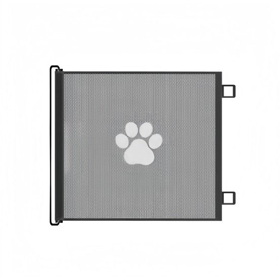 Barrière de protection pliable et portable: filet d'isolement sécuritaire pour chats et chiens