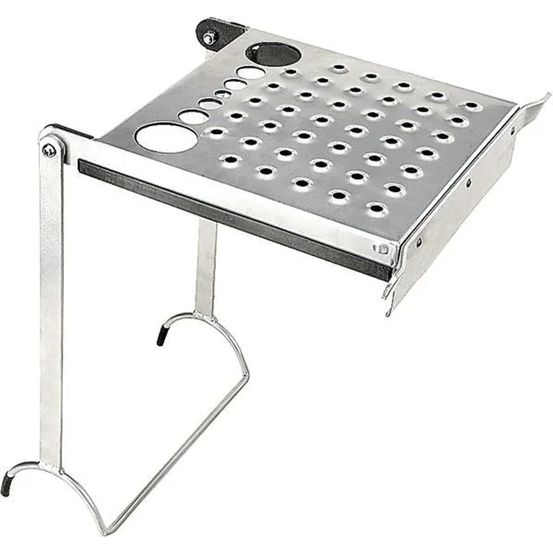 Tabouret-échelle avec support d'outils pour toute échelle à barreaux