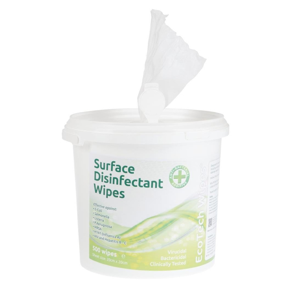 Boîte de lingettes désinfectantes de surface - 500 lingettes