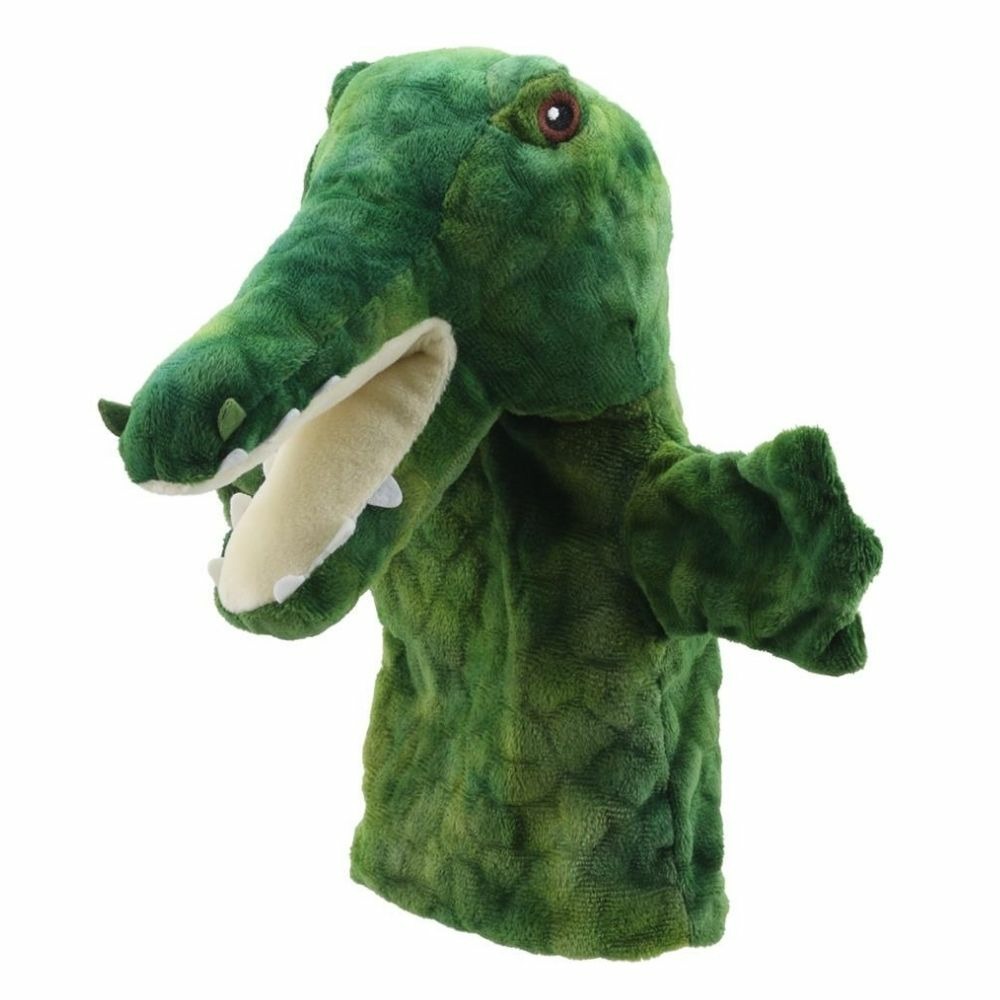 Marionnette crocodile - 27 cm
