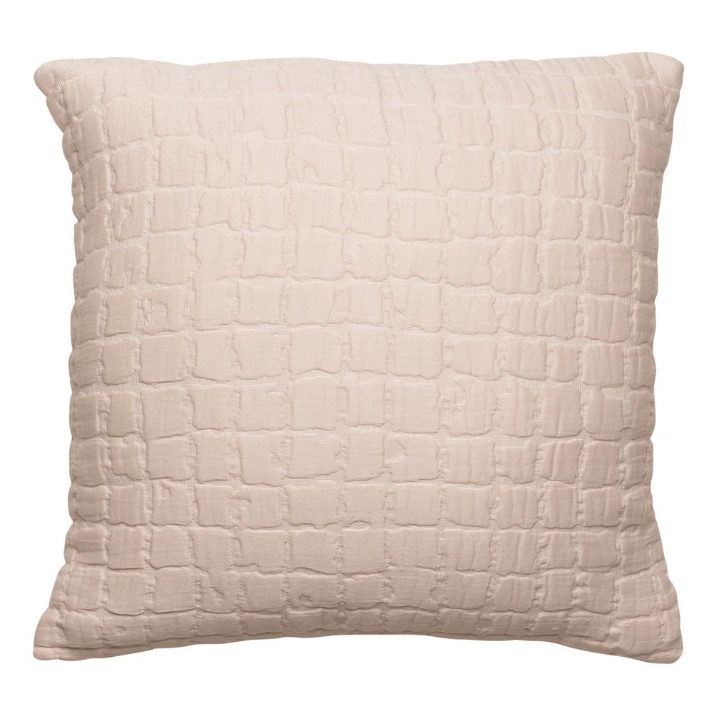 Coussin stonewash swami nude 45 x 45 cm