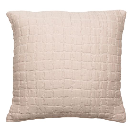 Coussin stonewash swami nude 45 x 45 cm