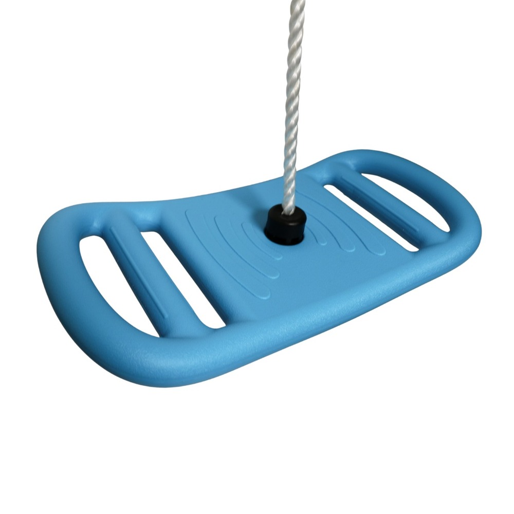 Kangui - balançoire multifonction 3-en-1 bleue pour portique