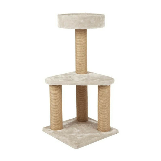 Trixie arbre a chat ivan - h82 cm - gris clair