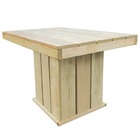 Table de jardin 110x75x74 cm bois de pin imprégné