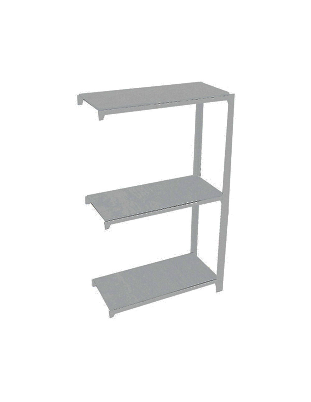 Etagère légère sans vis officlick 3/400 metal a.m. Gris/gris gris 1000x900x400 - simonrack