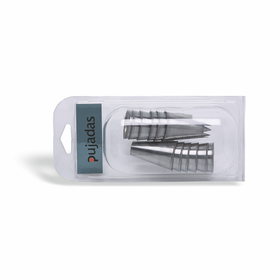 Boîte 12 douilles pâtisserie inox - pujadas