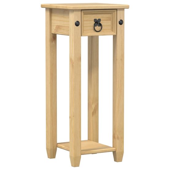 Support pour plantes corona 30x30x73 cm bois de pin massif