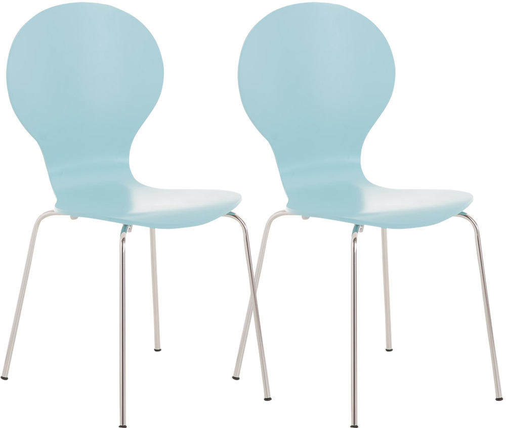 Lot de 2 chaises visiteurs diego