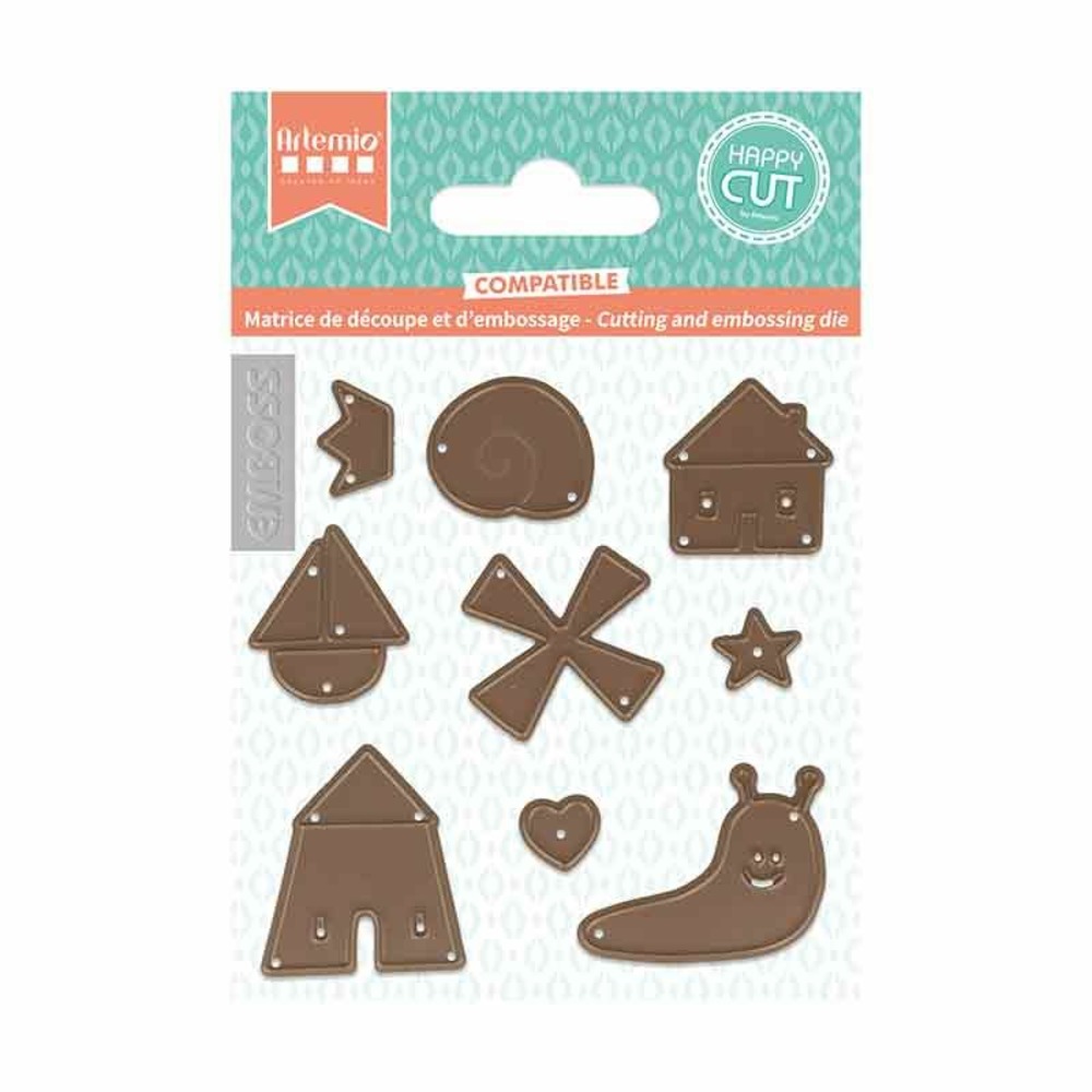 Matrice de découpe - escargot