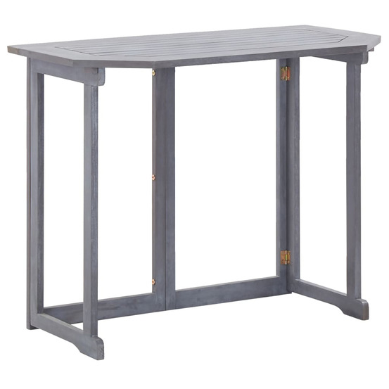 vidaXL Table pliable de balcon 90x50x74 cm